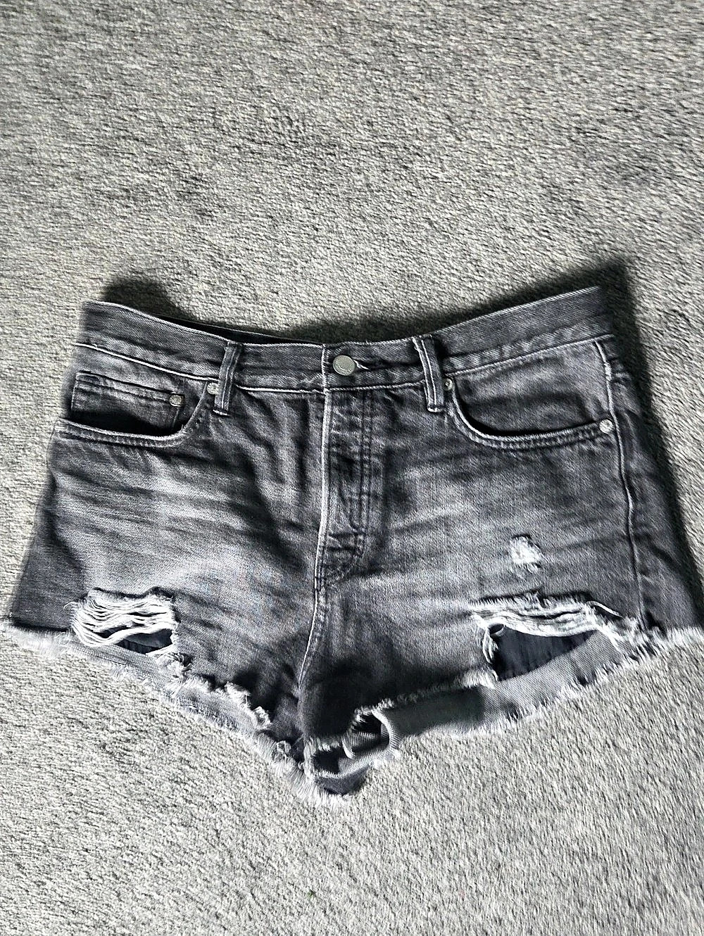 We The Free Distressed Denim Jean Shorts Size 29